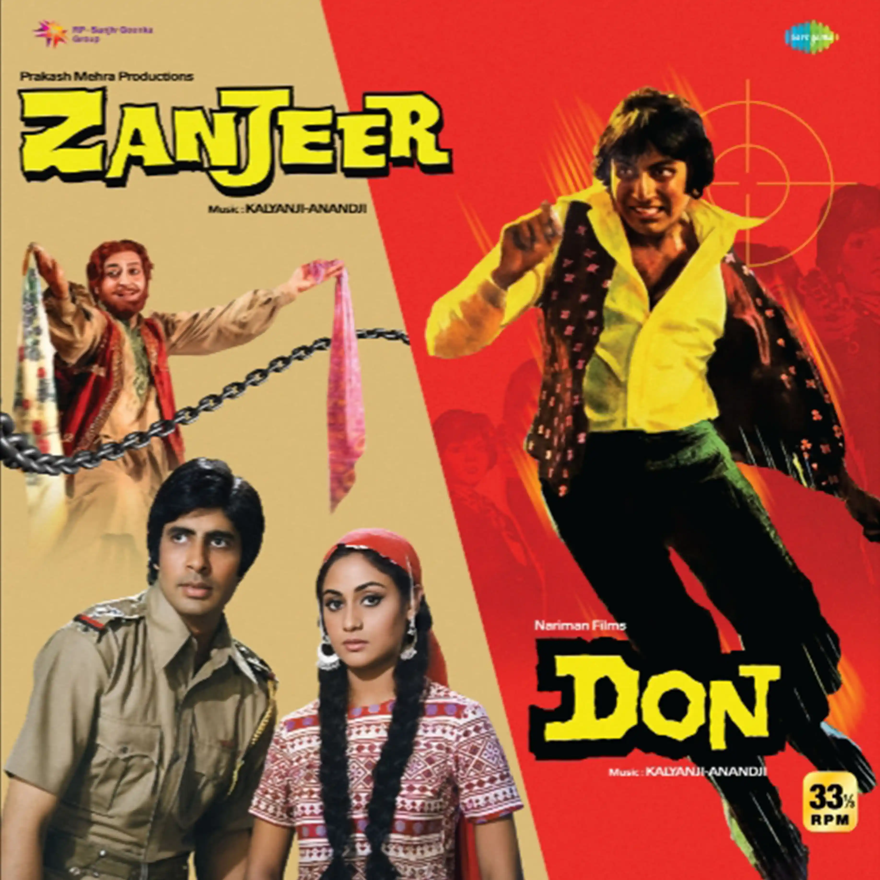 DON / ZANJEER - VINYL RECORD (2ND EDITION)