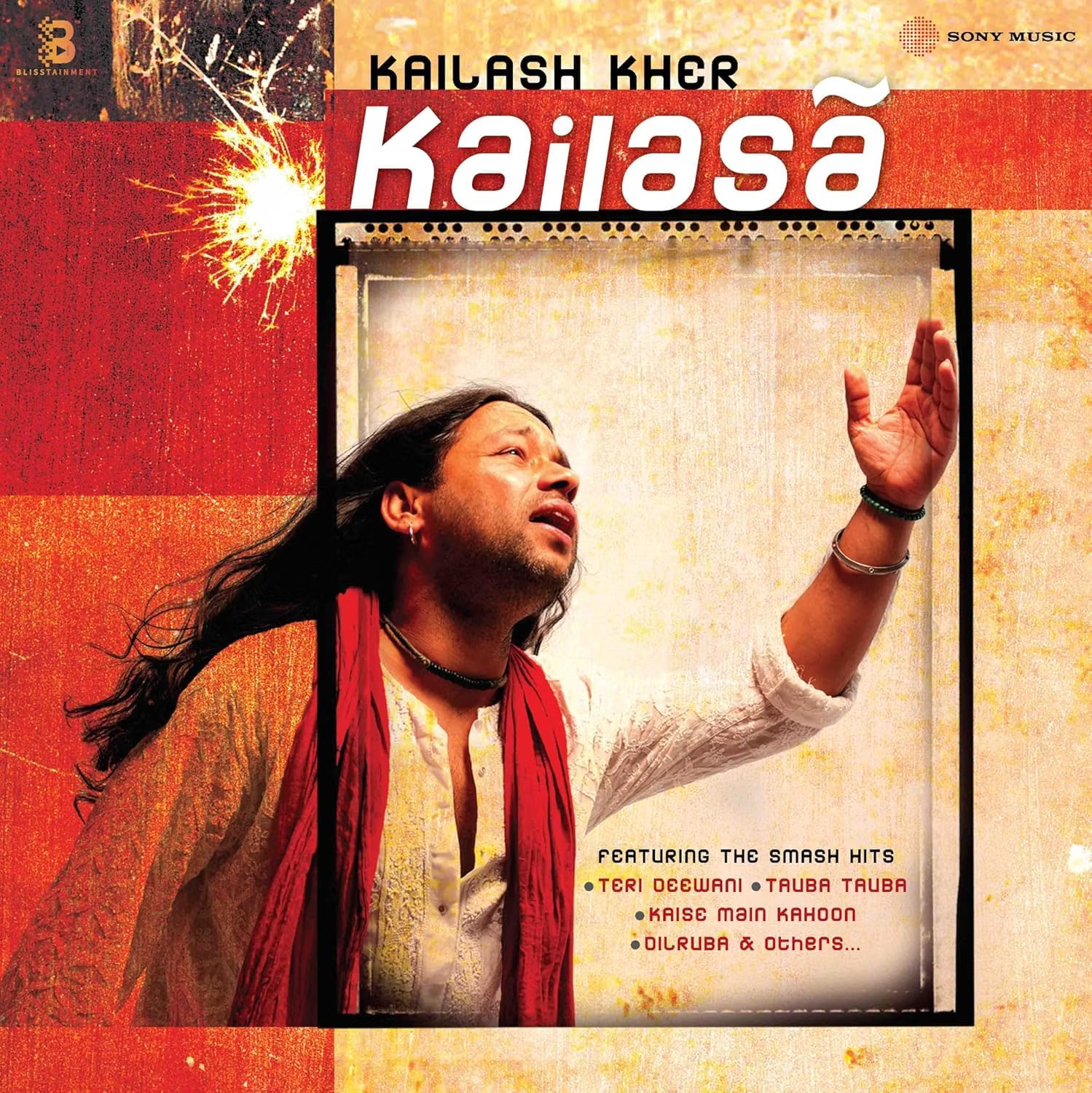 KAILASA : KAILASH KHER - VINYL RECORD (2ND EDITION / ORANGE)