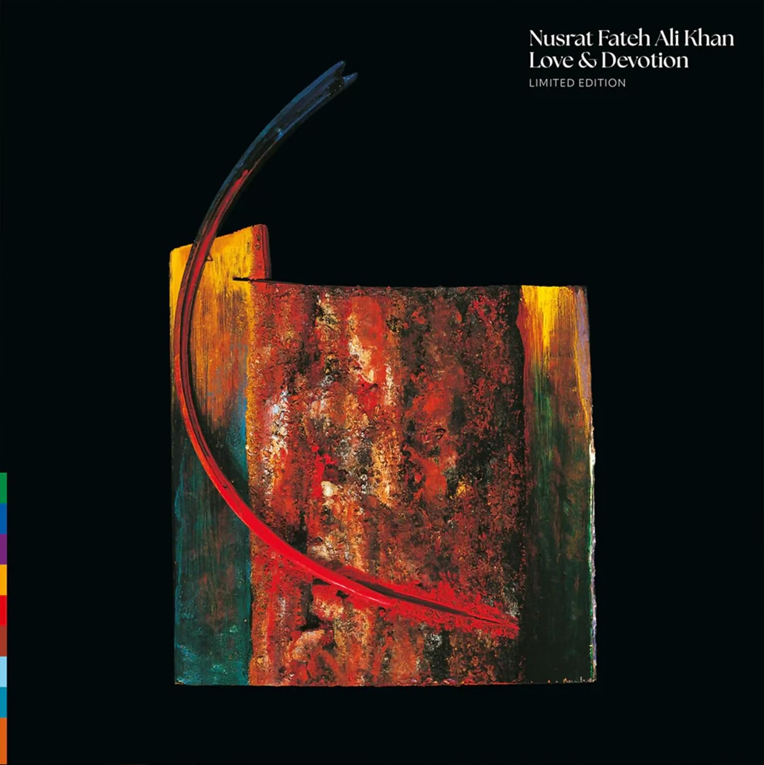 LOVE AND DEVOTION : NUSRAT FATEH ALI KHAN 2LP SET - VINYL RECORD
