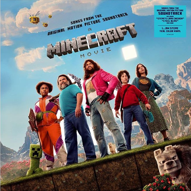 A MINECRAFT MOVIE - ENGLISH VINYL RECORD